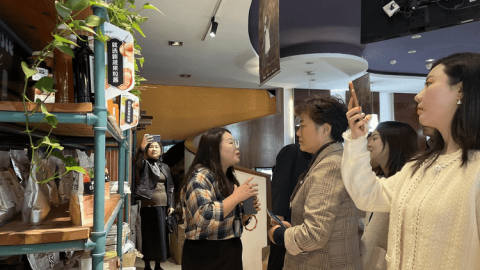 浙商联、十足、物产中大云商代表莅临博多考察调研