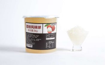 荔枝风味球