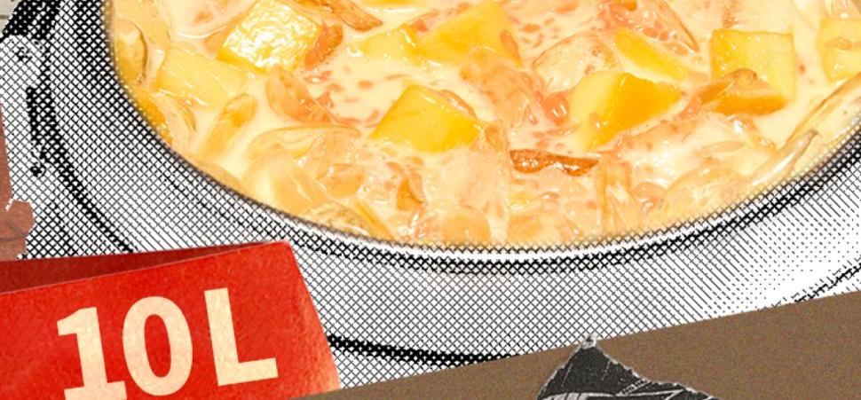 杨枝甘露桶饮品配方10L